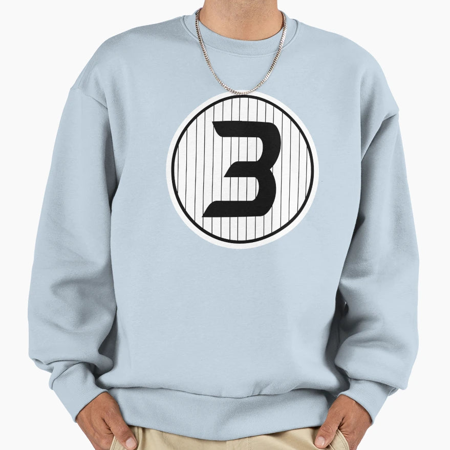 Number 3 Sweatshirt - Fun Novelty Design Men Women - T-Shirt, Sweatshirt, Hoodie