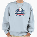 Baseball Sweatshirt - Minimalist Print Unisex - T-Shirt, Sweatshirt, Hoodie