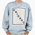 Chicago Illinois Chi Minimalist Sweatshirt - Unique Graphic Men Women - T-Shirt, Sweatshirt, Hoodie