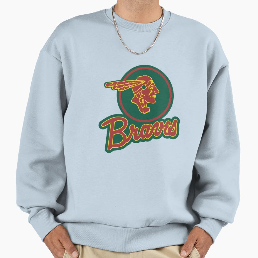 Valleyfield Braves Sweatshirt - Aesthetic Graphic Men Women - T-Shirt, Sweatshirt, Hoodie