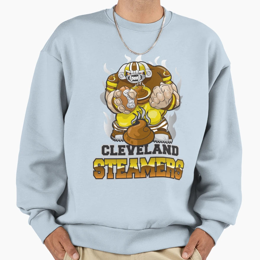 Cleveland Steamer Sweatshirt - Minimalist Print Men Women - T-Shirt, Sweatshirt, Hoodie