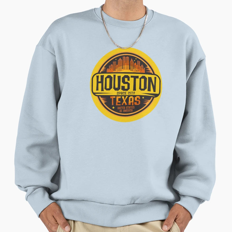 Houston Texas Sweatshirt - Novelty Apparel Men Women - T-Shirt, Sweatshirt, Hoodie