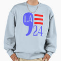 Comma La Kamala Harris Sweatshirt - Minimalist Print Men Women - T-Shirt, Sweatshirt, Hoodie