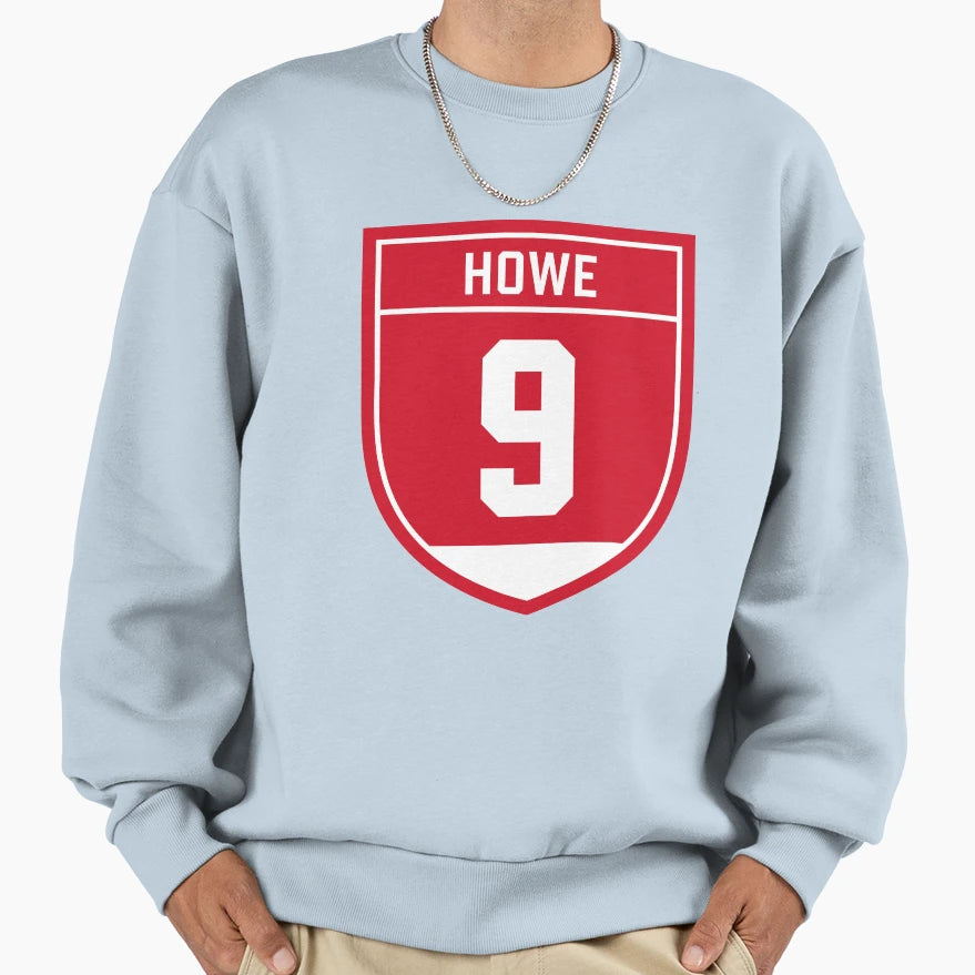 Howe 9 Emblem Sweatshirt - Unique Graphic Unisex - T-Shirt, Sweatshirt, Hoodie