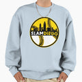 Slam Diego Sweatshirt - Minimalist Print for Adults - T-Shirt, Sweatshirt, Hoodie