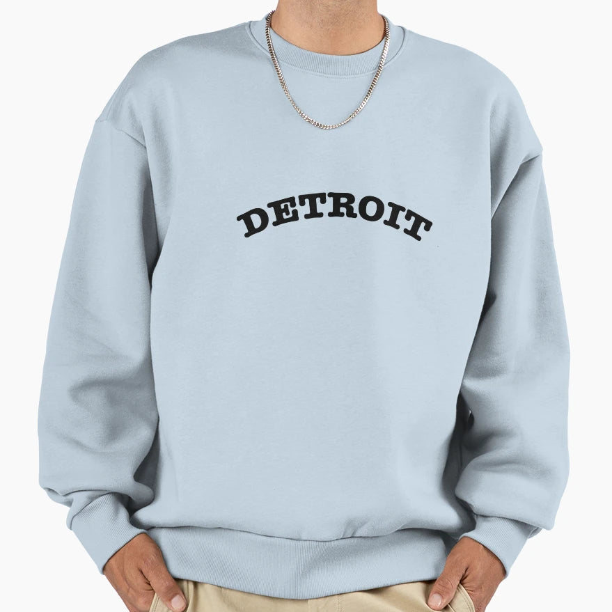 Detroit Sweatshirt - Unique Graphic Unisex - T-Shirt, Sweatshirt, Hoodie