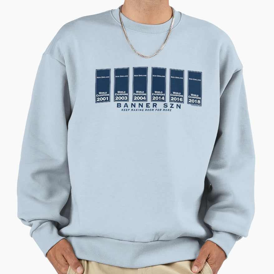 Banner Szn Sweatshirt - Casual Everyday Wear for Adults - T-Shirt, Sweatshirt, Hoodie