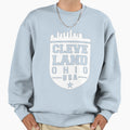 Cleveland Ohio Usa City Skyline Sweatshirt - Novelty Apparel Unisex - T-Shirt, Sweatshirt, Hoodie