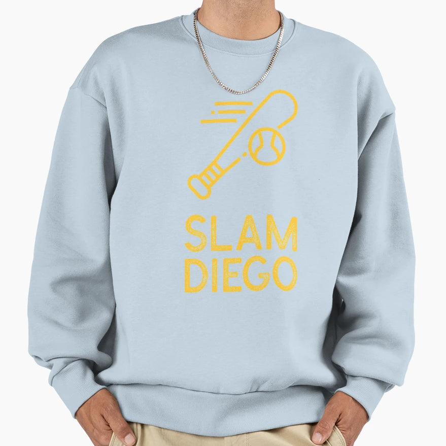 Slam Diego Sweatshirt - Graphic Print Unisex - T-Shirt, Sweatshirt, Hoodie