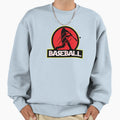Baseball Drawing Sweatshirt - Fun Novelty Design for Adults - T-Shirt, Sweatshirt, Hoodie