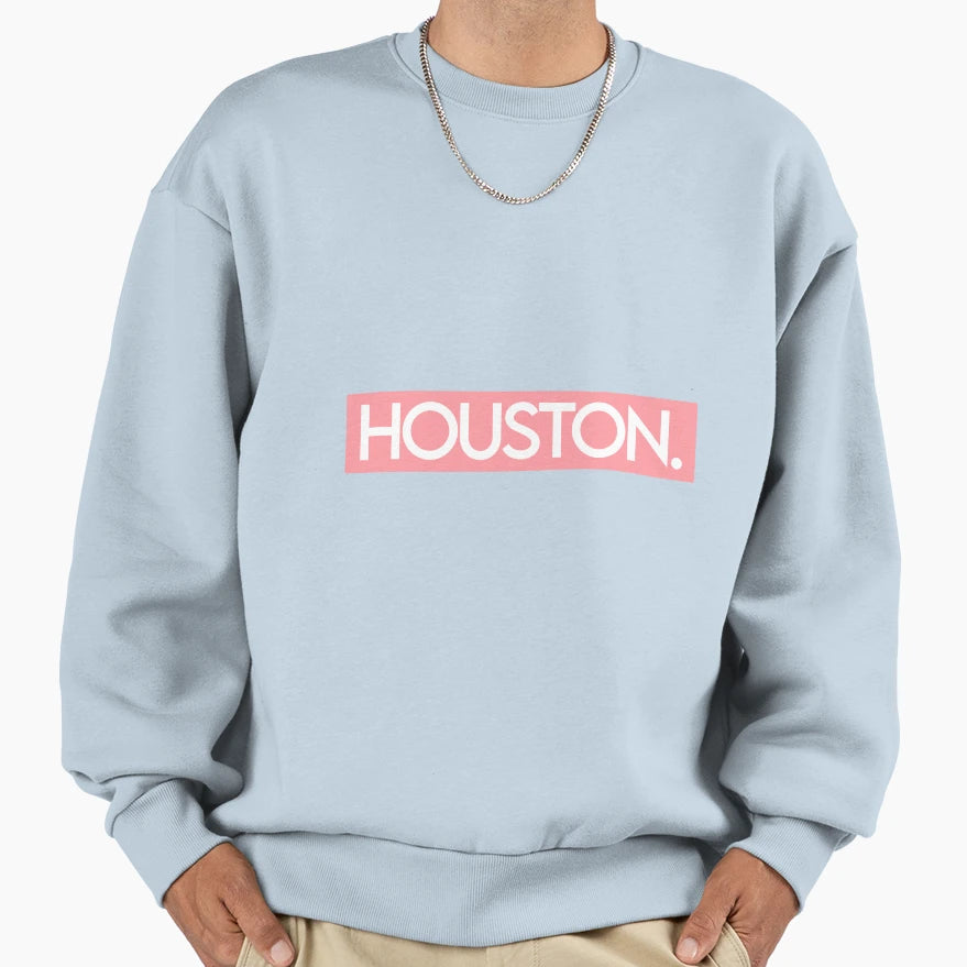 Houston Tx Sweatshirt - Trendy Graphic for Adults - T-Shirt, Sweatshirt, Hoodie