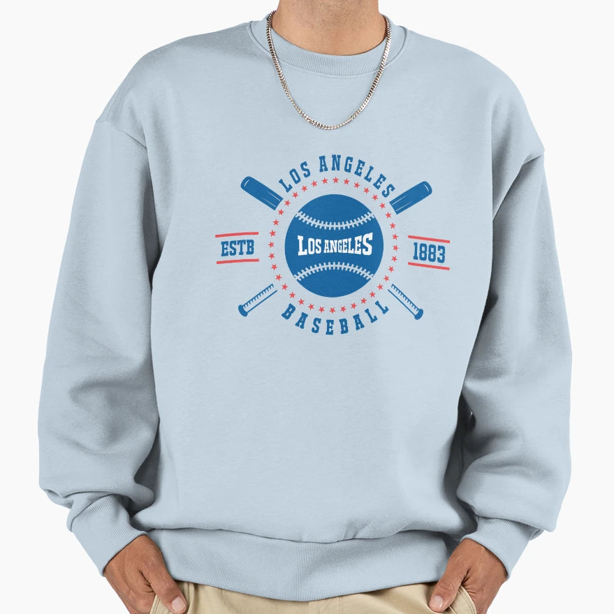 Los Angeles Baseball Club Sweatshirt - Fun Novelty Design Unisex - T-Shirt, Sweatshirt, Hoodie