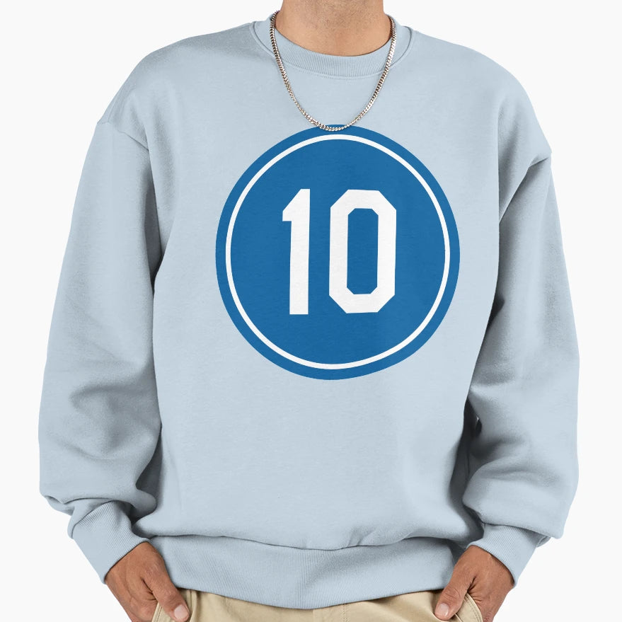 Justin Turner 10 Jersey Number Sweatshirt - Graphic Print Unisex - T-Shirt, Sweatshirt, Hoodie