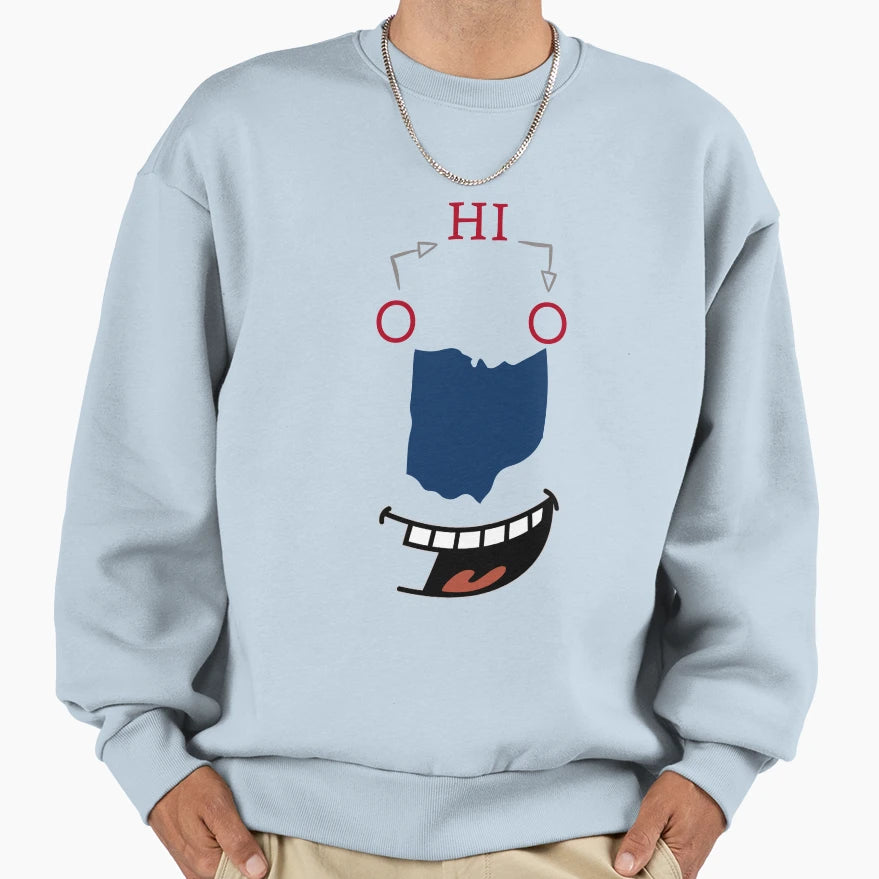 Ohio Sweatshirt - Custom Art Print Men Women - T-Shirt, Sweatshirt, Hoodie