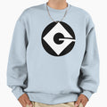 Minions Gru Big Center Chest Logo Sweatshirt - Streetwear Style Unisex - T-Shirt, Sweatshirt, Hoodie