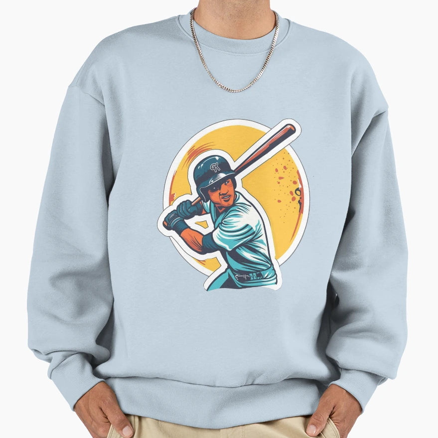 Baseball Charm Sweatshirt - Unique Graphic Unisex - T-Shirt, Sweatshirt, Hoodie