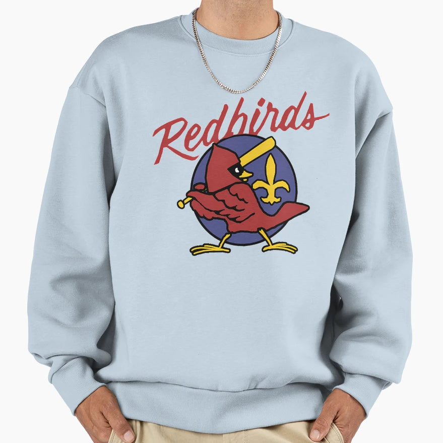 Louisville Redbirds Minor League Sweatshirt - Trendy Graphic for Adults - T-Shirt, Sweatshirt, Hoodie