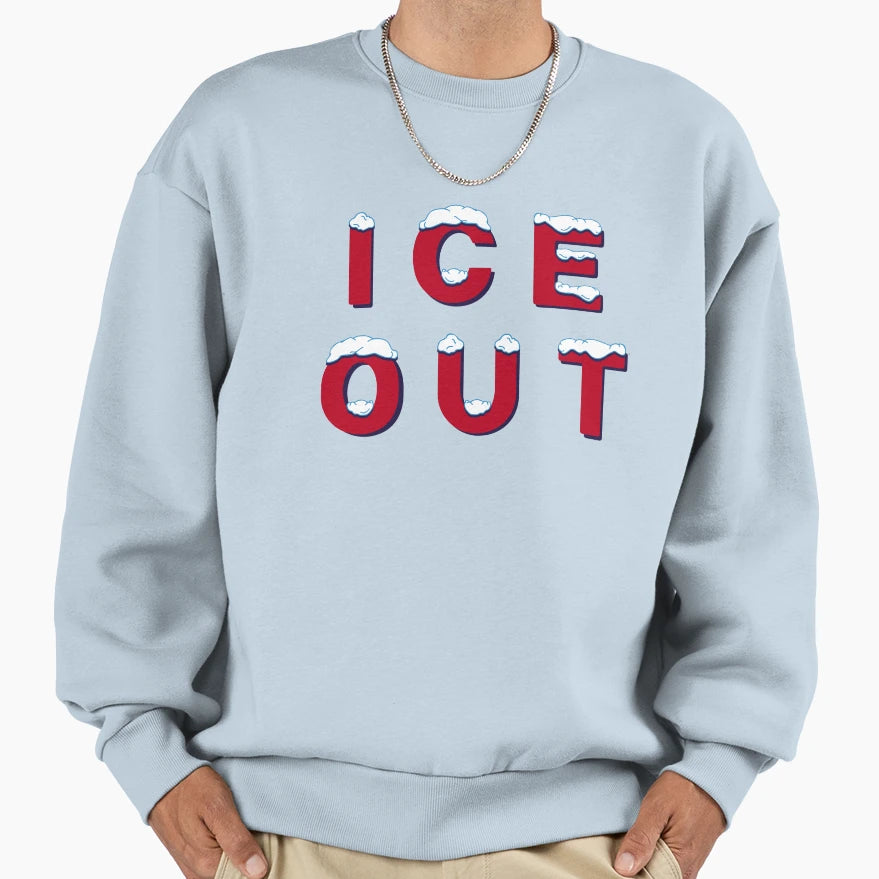 Ice Out Machine Sweatshirt - Unique Graphic Unisex - T-Shirt, Sweatshirt, Hoodie
