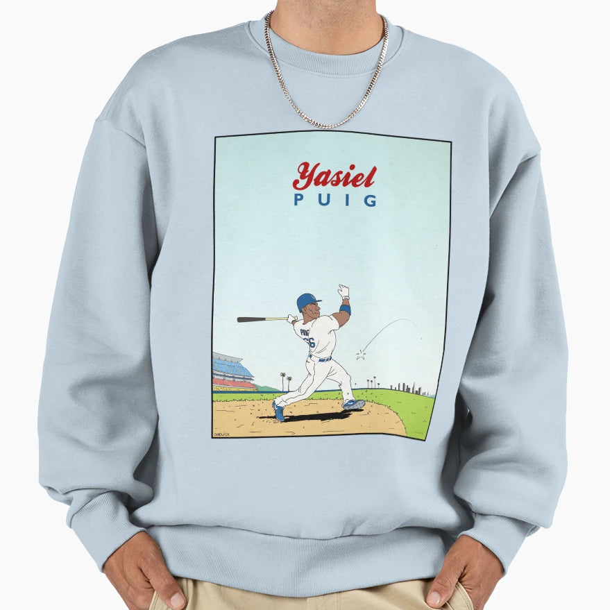 Yasiel Puig Sweatshirt - Casual Everyday Wear for Adults - T-Shirt, Sweatshirt, Hoodie