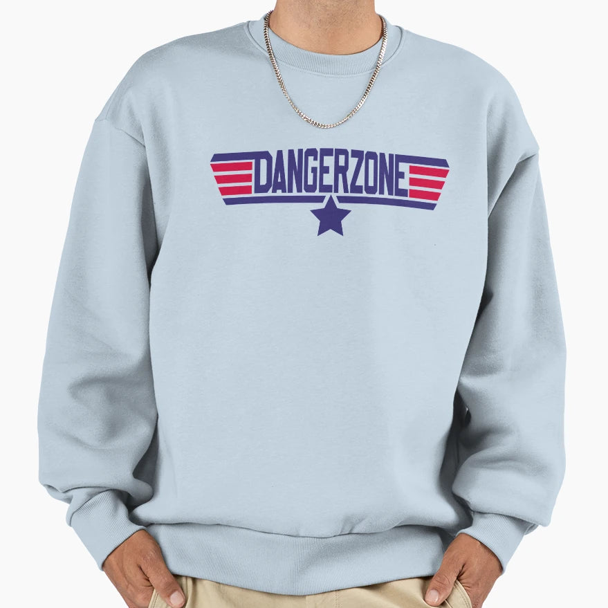 Dangerzone Sweatshirt - Trendy Graphic for Adults - T-Shirt, Sweatshirt, Hoodie