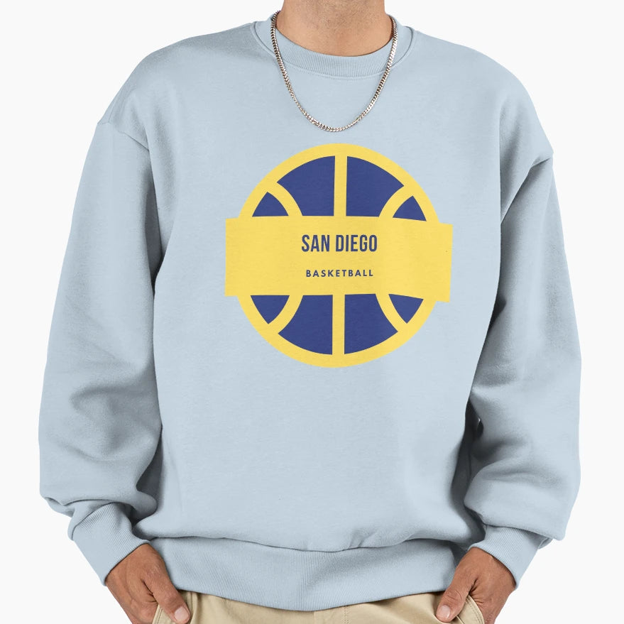 San Diego Basketball Sweatshirt - Aesthetic Graphic Unisex - T-Shirt, Sweatshirt, Hoodie