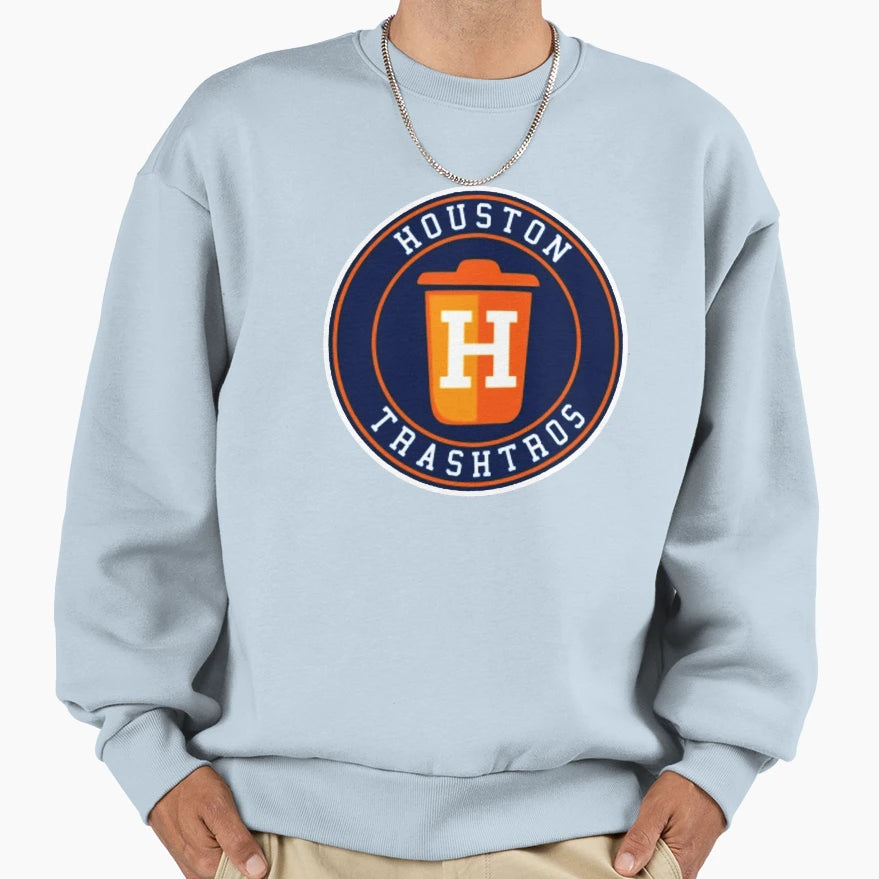Houston Trash Asterisks Sweatshirt - Fun Novelty Design for Adults - T-Shirt, Sweatshirt, Hoodie