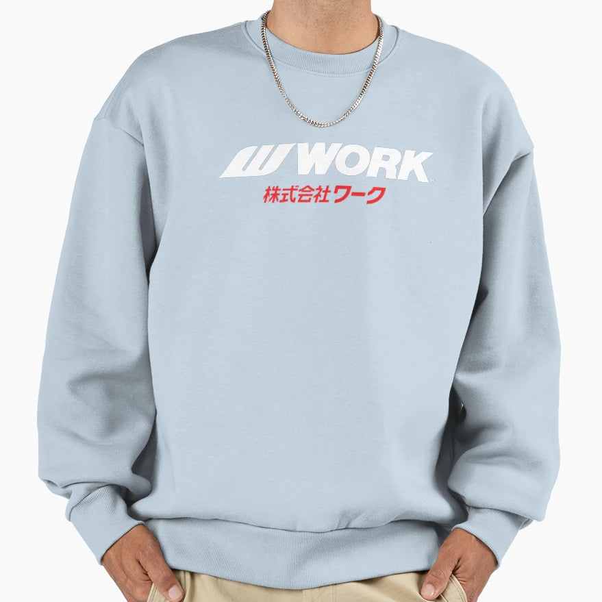 Work Wheels Japan Sweatshirt - Unique Graphic for Adults - T-Shirt, Sweatshirt, Hoodie