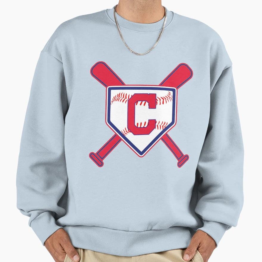 Cleveland Baseball Sweatshirt - Aesthetic Graphic Unisex - T-Shirt, Sweatshirt, Hoodie