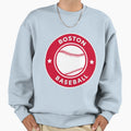 Boston Baseball Sweatshirt - Fun Novelty Design Men Women - T-Shirt, Sweatshirt, Hoodie