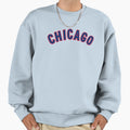 Blue Red Chcg Sweatshirt - Minimalist Print Men Women - T-Shirt, Sweatshirt, Hoodie