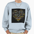 Word Art Wallsoffameaust Sweatshirt - Aesthetic Graphic Men Women - T-Shirt, Sweatshirt, Hoodie
