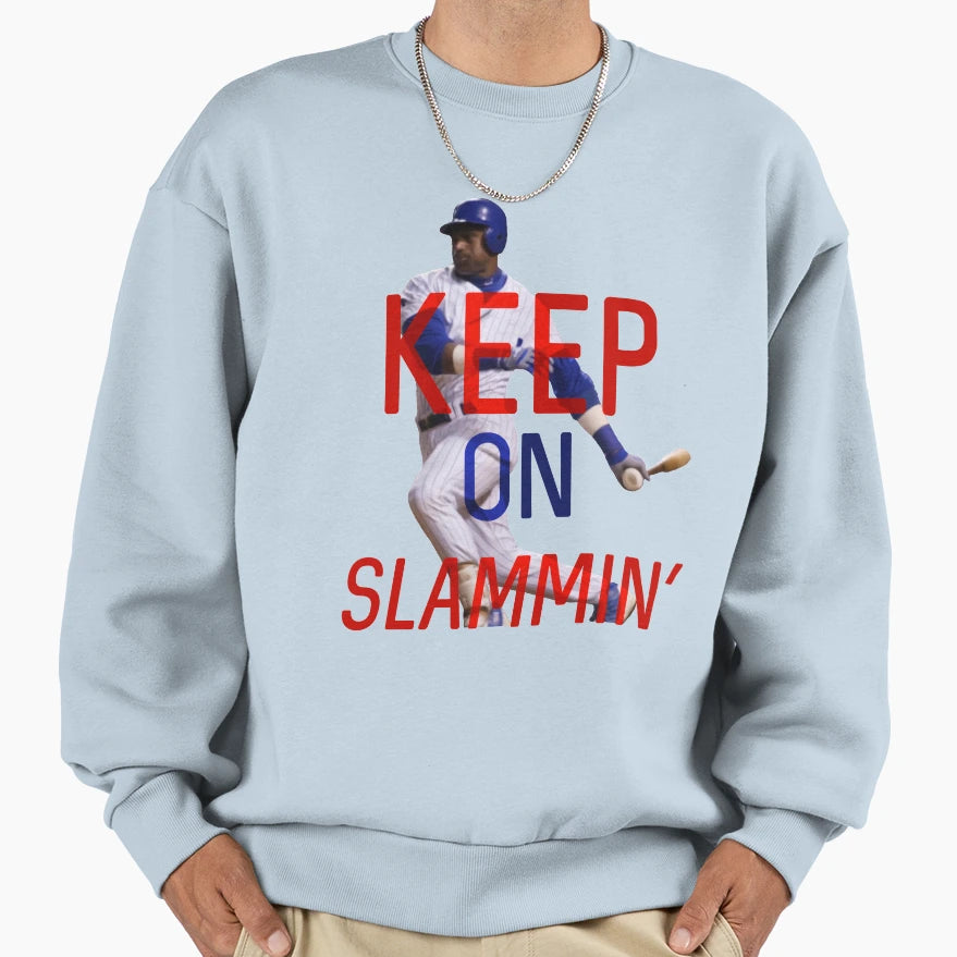 Slammin Sammy Sweatshirt - Aesthetic Graphic Unisex - T-Shirt, Sweatshirt, Hoodie