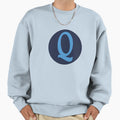 Letter Q Monogram Sweatshirt - Unique Graphic for Adults - T-Shirt, Sweatshirt, Hoodie