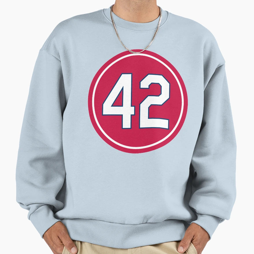 Bruce Sutter 42 Jersey Number Sweatshirt - Graphic Print Men Women - T-Shirt, Sweatshirt, Hoodie