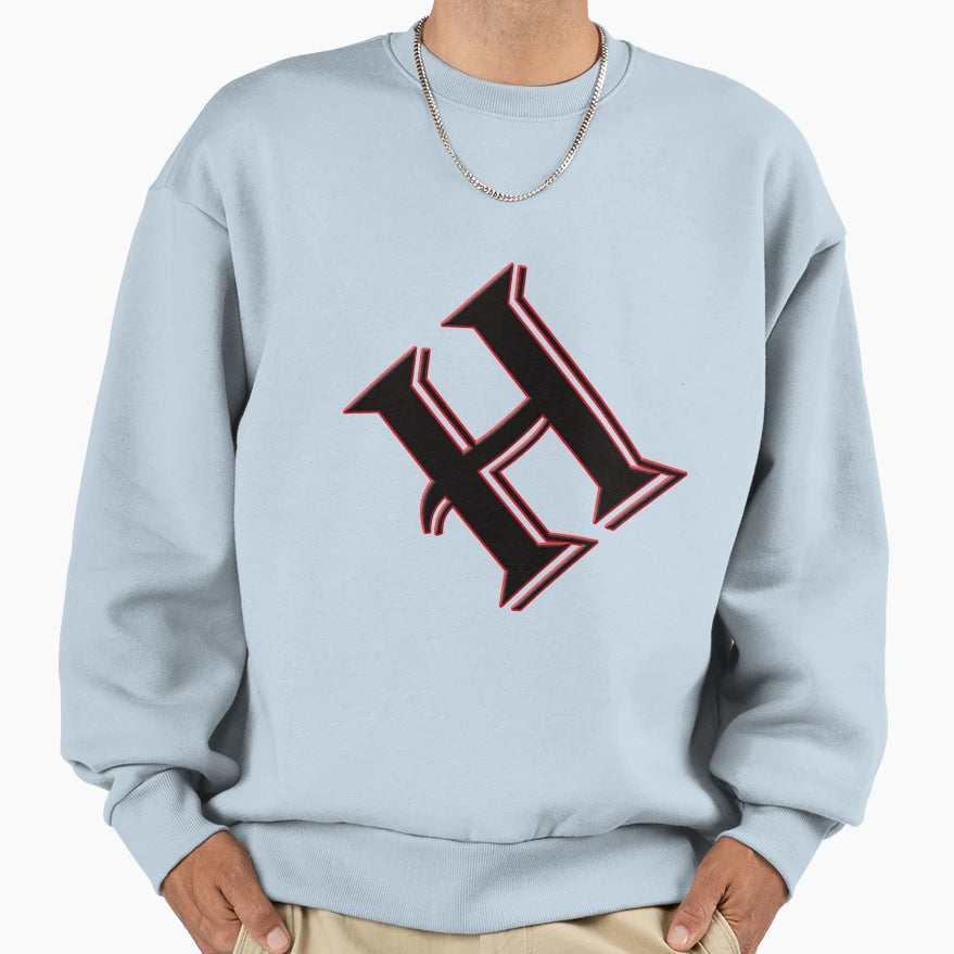 Alphabet H Sweatshirt - Streetwear Style Unisex - T-Shirt, Sweatshirt, Hoodie