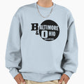 Baltimore And Ohio Railroad Sweatshirt - Custom Art Print Men Women - T-Shirt, Sweatshirt, Hoodie