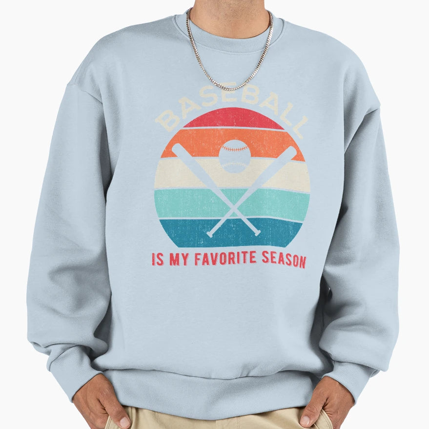 Funny Baseball Sweatshirt - Custom Art Print for Adults - T-Shirt, Sweatshirt, Hoodie