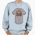 Andrew Suarez Jersey Sweatshirt - Minimalist Print for Adults - T-Shirt, Sweatshirt, Hoodie