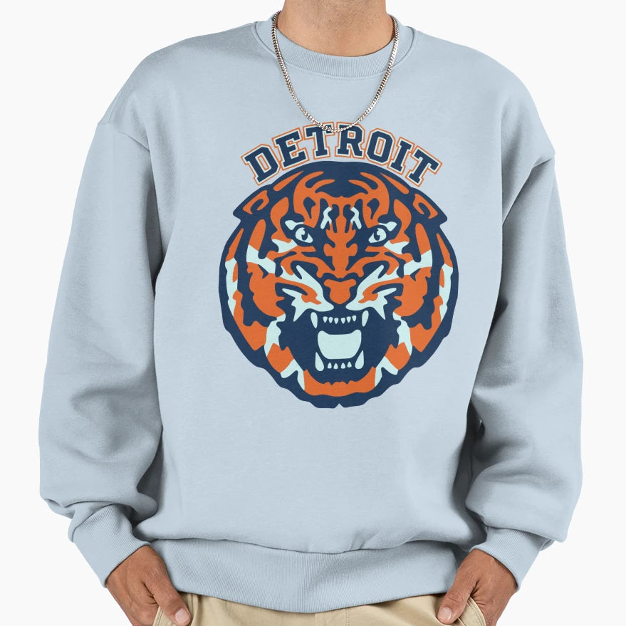Detroit Sweatshirt - Trendy Graphic Men Women - T-Shirt, Sweatshirt, Hoodie