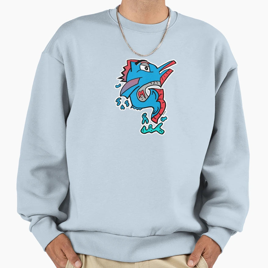 Modern Marlin Sweatshirt - Streetwear Style Men Women - T-Shirt, Sweatshirt, Hoodie