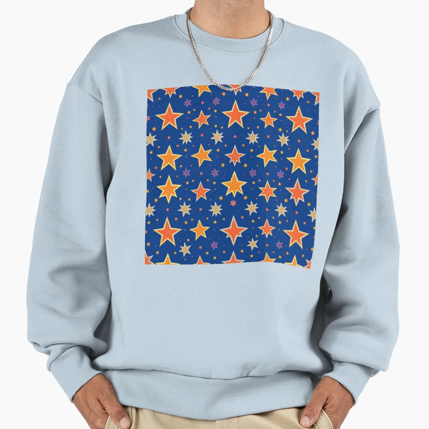 Cosmic Galaxy Sweatshirt - Minimalist Print for Adults - T-Shirt, Sweatshirt, Hoodie