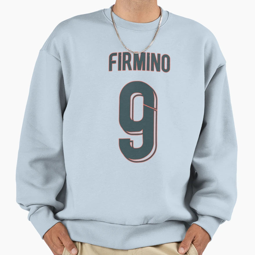 Copy Firmino Away Liverpool Sweatshirt - Aesthetic Graphic Men Women - T-Shirt, Sweatshirt, Hoodie