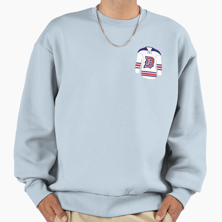 Duquesne Hockey Jersey Sweatshirt - Aesthetic Graphic for Adults - T-Shirt, Sweatshirt, Hoodie