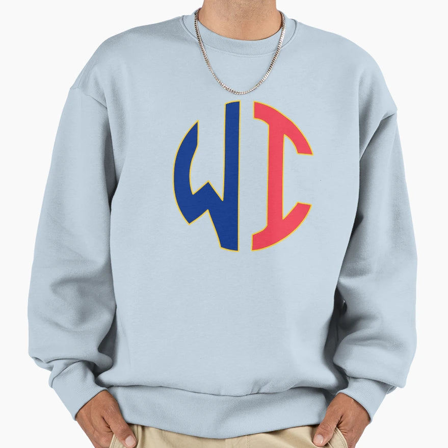Wisconsin State Abbreviation Sweatshirt - Trendy Graphic Unisex - T-Shirt, Sweatshirt, Hoodie