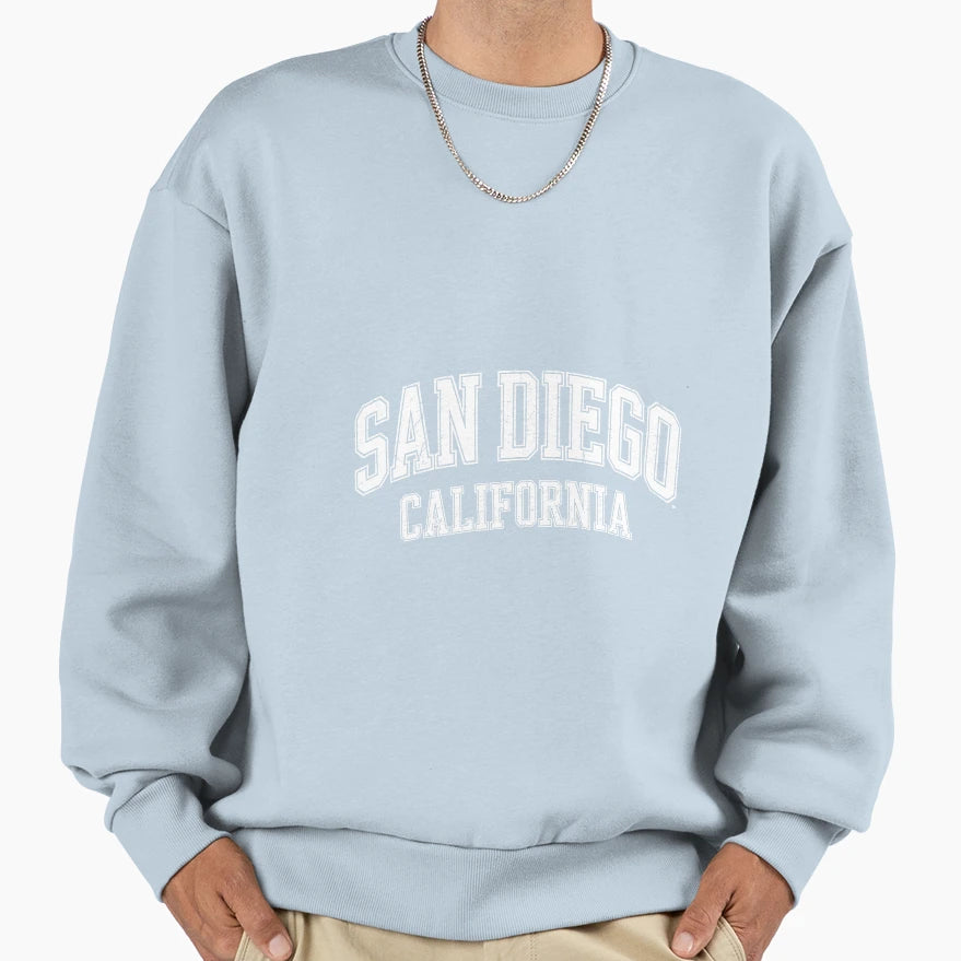 San Diego California Us City Sweatshirt - Casual Everyday Wear for Adults - T-Shirt, Sweatshirt, Hoodie