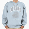 Detroit 313 Football Dark Sweatshirt - Graphic Print for Adults - T-Shirt, Sweatshirt, Hoodie