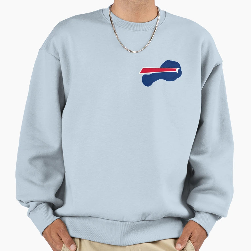 Bills Wings Sweatshirt - Fun Novelty Design Men Women - T-Shirt, Sweatshirt, Hoodie