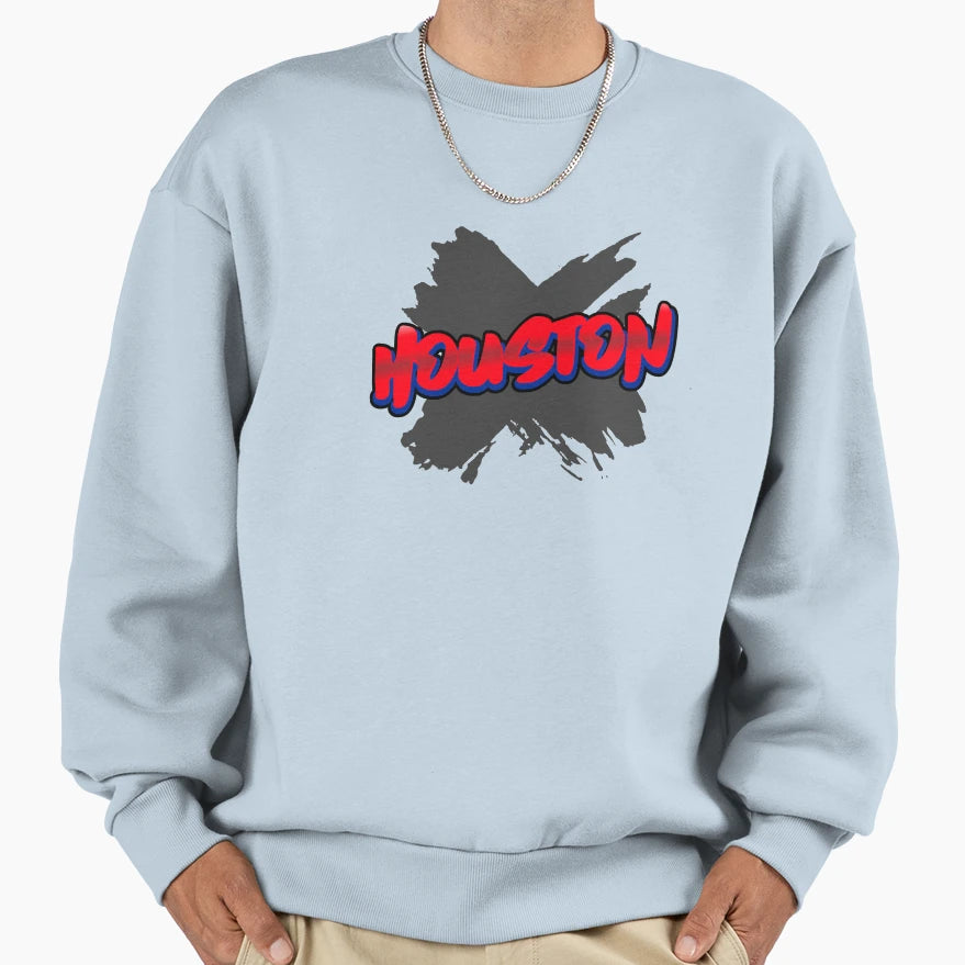 Houston Sweatshirt - Graphic Print Men Women - T-Shirt, Sweatshirt, Hoodie