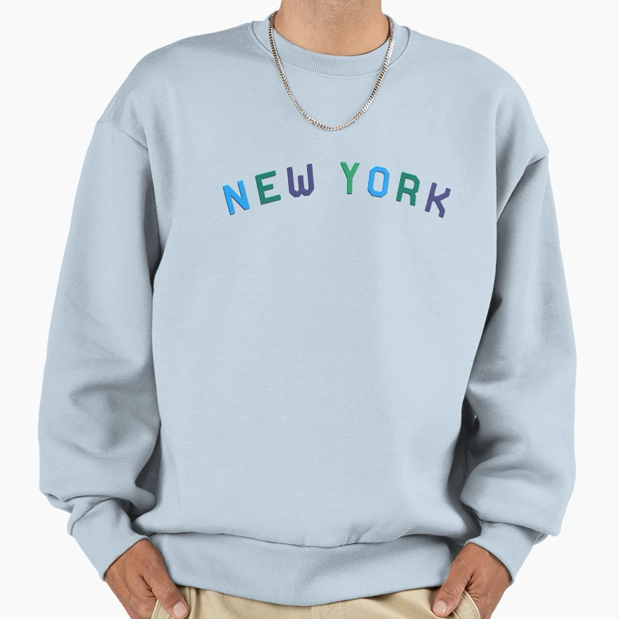 New York Sweatshirt - Unique Graphic Men Women - T-Shirt, Sweatshirt, Hoodie