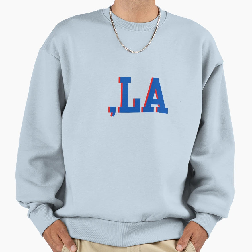 Comma La Sweatshirt - Custom Art Print Men Women - T-Shirt, Sweatshirt, Hoodie